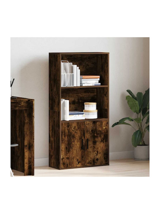 Bookcase Smoky Oak 60x24x120cm