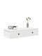 Shelf Wall White 80x34x17cm