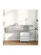 Grey Sonoma Wall Shelf 100x36x19cm