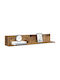 Wall Shelves Old Wood (2 Pieces) 100x16.5x16.5cm