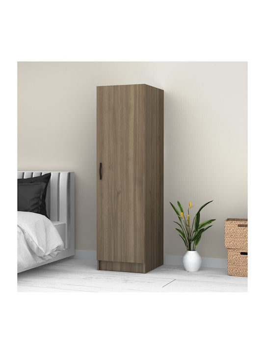 Einzeltür Kleiderschrank Victoria Walnut 50x60x181cm