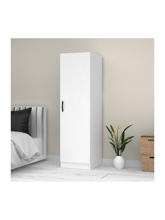 Einzeltür Kleiderschrank Victoria White 50x60x1...