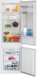 Beko Ψυγειοκαταψύκτης 254lt NoFrost Λευκός BCNA275E41SN