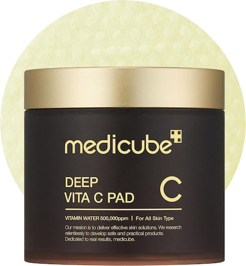 Medicube Deep Vita C Pads Facial Toning with Vitamin C, Niacinamide & Panthenol 70 Pieces