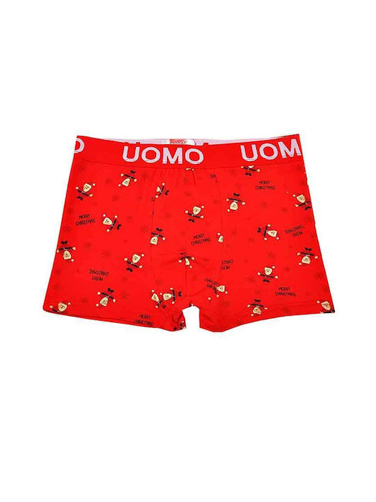 Uomo Червен
