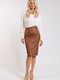 Leder Rock Beige
