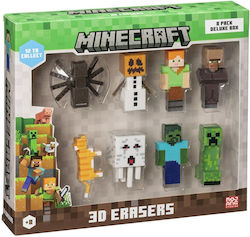3D Гума Комплект Minecraft Mc4070b 8 Броя