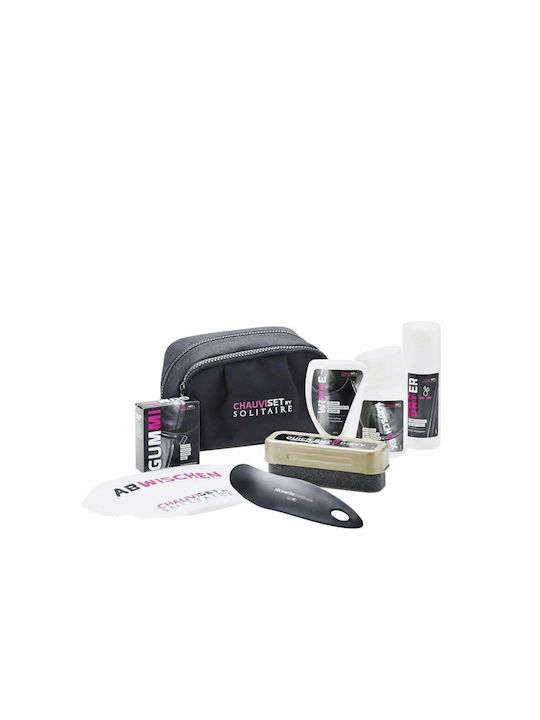 Super-Angebot Reise-Set Solitaire Chauvi-Set 7 Produkte für jede Lederart