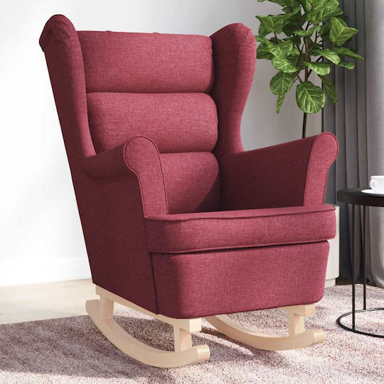 Κουνιστή 74x90x102cm Wine Red Κουνιστή 74x90x102cm Wine Red