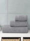 Casa Colori Bath Towel 80x150cm Gray Weight 650gr/m²