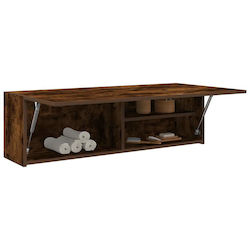 vidaXL Cabinet de baie L100xA25xÎ30cm Stejar