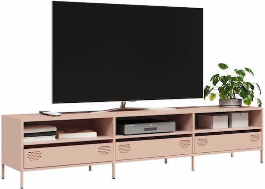 TV-Ständer Aus Metall Rosa M202xT39xH43.5cm