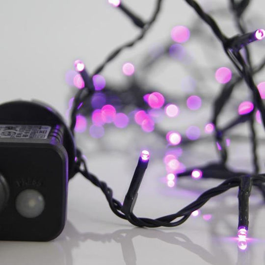 240 Λαμπάκια LED 11.95μ. Μωβ σε Σειρά 240 Λαμπάκια LED 11.95μ. Μωβ σε Σειρά