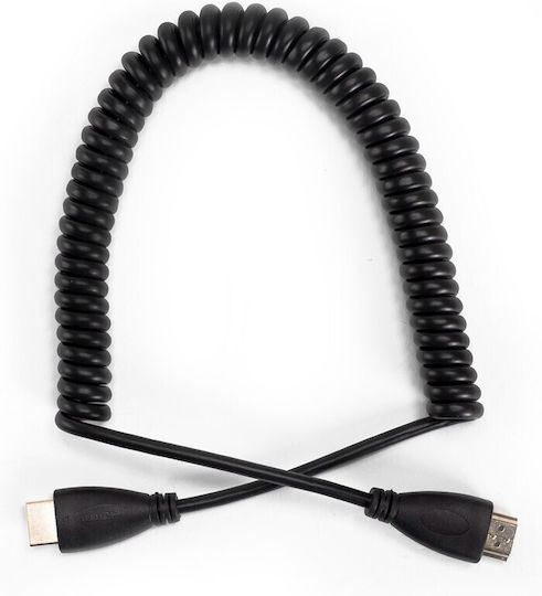 Caruba Cable HDMI male - HDMI male 1m Μαύρο
