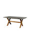 Caldera Tisch Speisesaal aus Zement Cement 220x100x74.5cm
