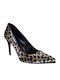 Pantofi Cu Toc Animal Print Multicolori