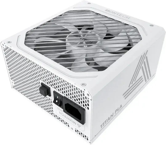Montech Titan PLA 850W 850W Μαύρο Τροφοδοτικό Υπολογιστή Full Modular 80 Plus Platinum