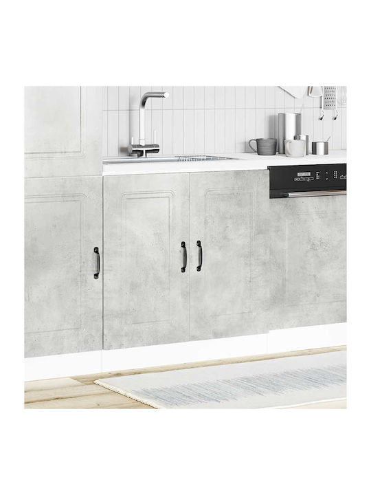 Kalmar Dulap pentru Chiuvetă Gray Sonoma 80x46x...