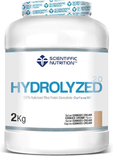 Scientiffic Nutrition Hydrolyzed 2.0 Πρωτεΐνη Ορού Γάλακτος με Γεύση Cookies 2kg