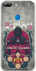 Squid Game Huawei Honor 9 Lite Flexible Tpu Διάφανη Σιλικόνη