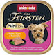 Animonda Vom Feinsten Nassfutter Hunde in Tablett mit Huhn ohne Getreide & Gluten 100gr