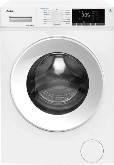 Amica Washing Machine 7kg with Steam Technology 1400 Rounds WA5S814ALiSH