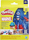 Hasbro Play-Doh Plasticină Set De Joc Captain America Pentru 3+ Ani 2 Buc