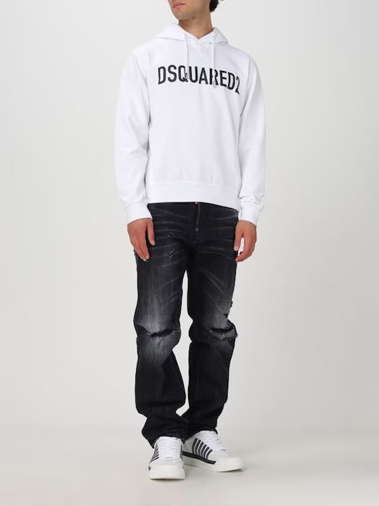 Dsquared2 Sweatshirt with Hood White