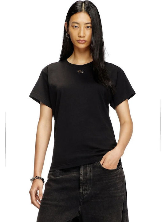 Damen T-Shirt Black