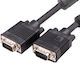 Secomp Cable VGA male - VGA male Μαύρο 20m