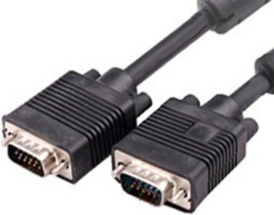 Secomp Cable VGA male - VGA male Μαύρο 20m