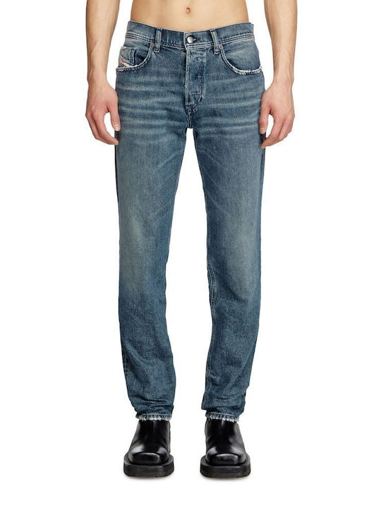 Diesel Ανδρικό Παντελόνι Τζιν Regular Fit Μπλε