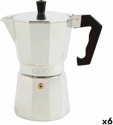 Quid Electric Stovetop Espresso Pot for Silver