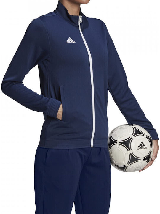 adidas Entrada 22 Women's Sweatshirt Jacket Nav...