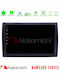 Nakamichi Car Audio System for Fiat Stilo 2001-2008 (Bluetooth/USB/AUX/WiFi/GPS/Apple-Carplay/Android-Auto) with Touch Screen 9"