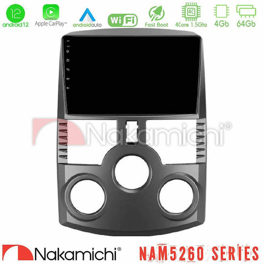 Nakamichi Ηχοσύστημα Αυτοκινήτου για Daihatsu Terios 2006-2017 (Bluetooth/USB/AUX/WiFi/GPS/Apple-Carplay/Android-Auto) με Οθόνη Αφής 9"