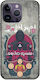 Squid Game iPhone 15 Pro Schwarzes TPU Schwarzes Silikon