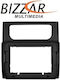 Bizzar Πρόσοψη 2 Din Συμβατή με Οθόνη 9" για Volkswagen Touran 2011-2015