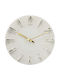 HAMA 3D Wanduhr Beige Ø30cm