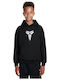 Kids Sweatshirt with Hood and Pockets Black