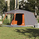 vidaXL Σκηνή Camping Γκρι για 5 Άτομα 450x275x228εκ.