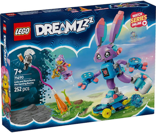 LEGO DREAMZzz DREAMZzz - Izzie și Bunchurro Iepurele de Joc Pentru 7+ Ani 252 Bucăți