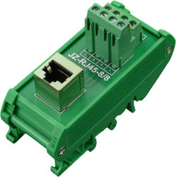 Terminal Block Adapter Rj45 Vertical