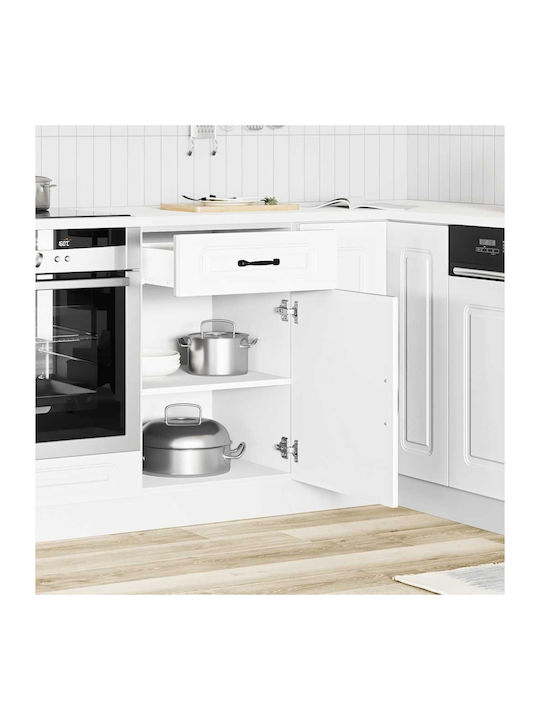 Floor Cabinet White 50x46x81.5cm