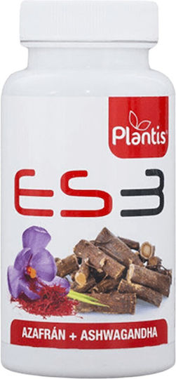 Artesania Agricola Es3 Plantis Шафран + Ашваганда KSM-66 30 Капсули Шафран + Ашваганда