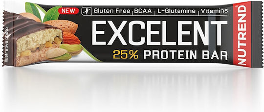 Nutrend Bar with 24% Protein & Flavor Double-almond-pistachio-with-pistachios 85gr