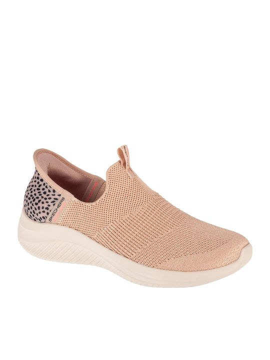 Ultra Flex Damen Slip-Ons Rosa