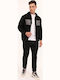 Sweatshirt with Hood Black
