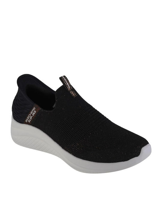 Skechers Ultra Flex Women's Slip-Ons Black