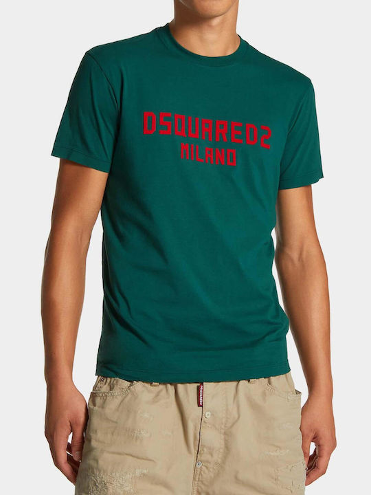 Dsquared2 T-shirt Πρασινο S74GD1418D20020-640 | Skroutz.gr